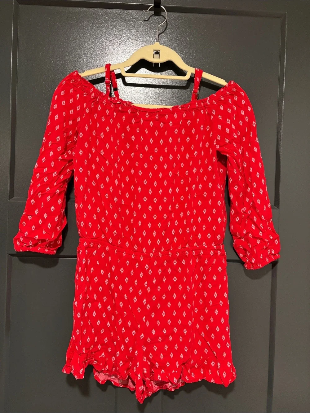 Girls Long Sleeve Romper